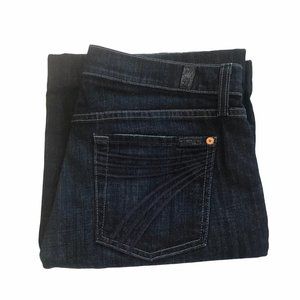 7 For All Mankind Dark Flare Jeans